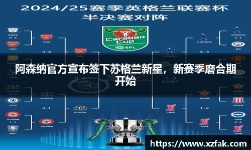 阿森纳官方宣布签下苏格兰新星，新赛季磨合期开始